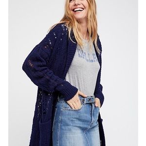 Free People Lemon Drop Sweater! XS!